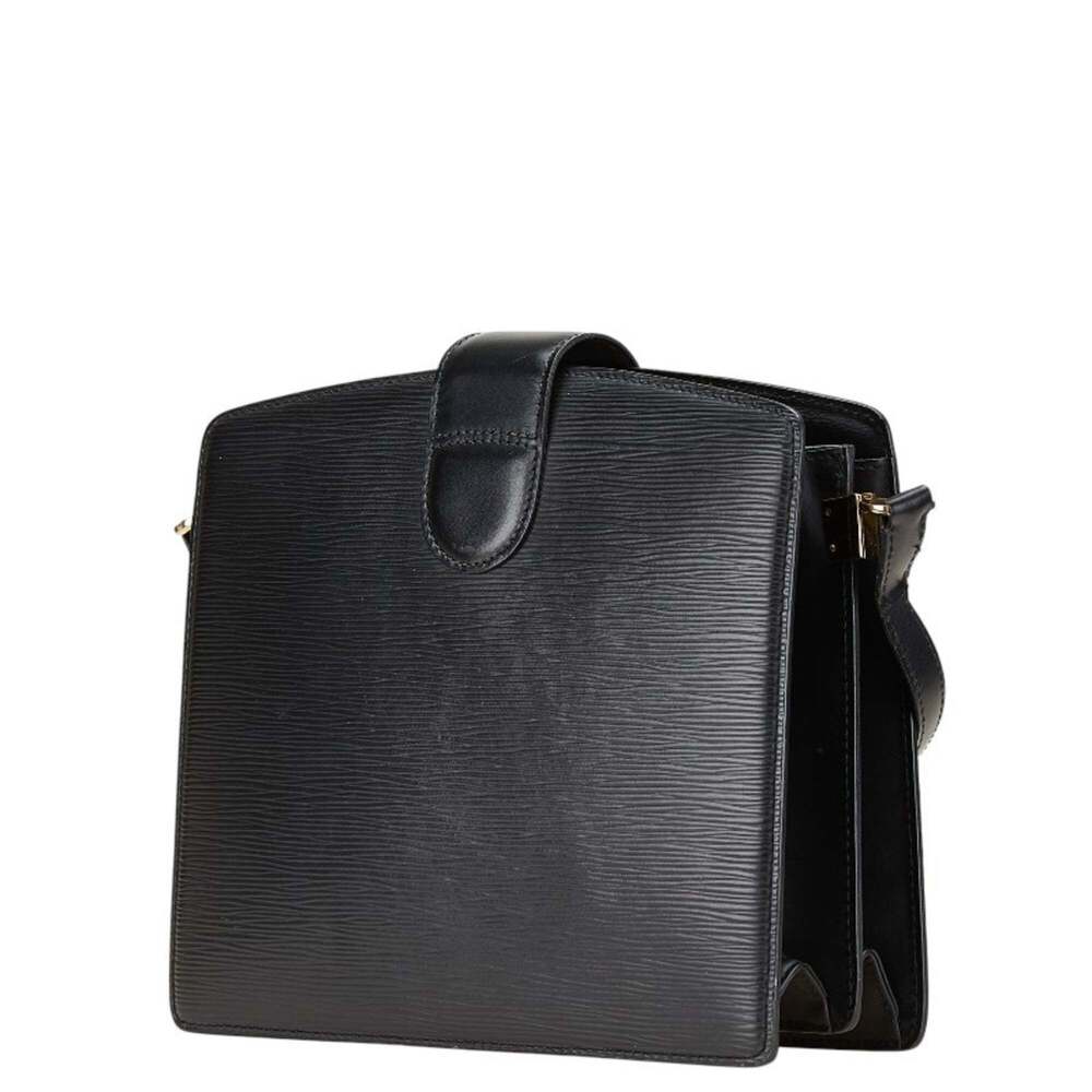 Louis Vuitton Epi Capuchin Shoulder Bag M52342 Black Leather Women's LOUIS VU... - Picture 2 of 14